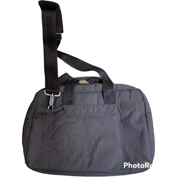 LeSportsac Brown Nylon Laptop Work Bag OS - Picture 6 of 13